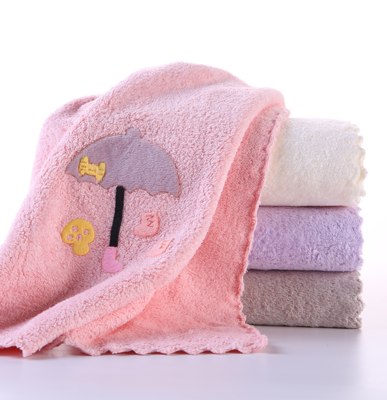粉色简约，柔软亲肤 纯棉毛巾，每日清新生活的贴心伴侣
